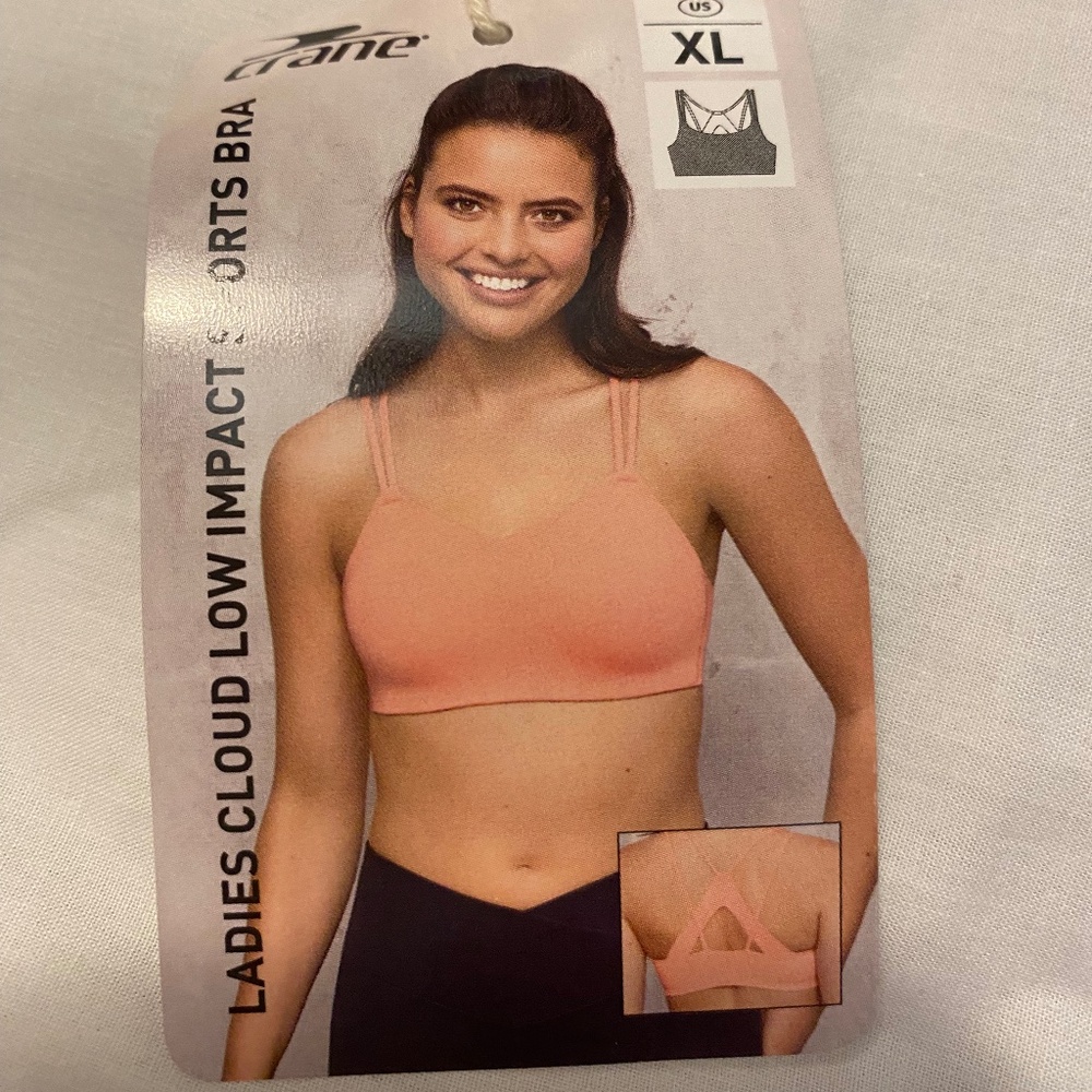 NWT! Crane Yoga Sports Bra XL